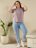 Relaxed Oversized Solid Tee
