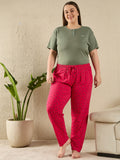 Cotton Printed Night Pants For Women 