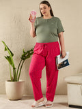Cotton Printed Night Pants For Women 