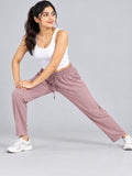 Mid Rise Easy Cotton Pants-Primrose