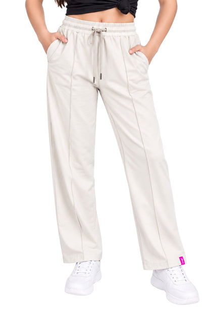 Girls' Relaxed Fit Cotton Track Pants for 11–14 Years