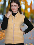 Winter Wear Cotton Fleece Jacket -Apricot