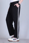 Jinxer Men Side Striped wide leg Fit Trackpants