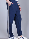 Men's Side Striped Fleece Track Pants