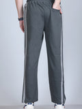 Jinxer Men Side Striped wide leg Fit Trackpants