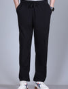 Jinxer Men Midrise wide leg Cotton Pajamas - Black