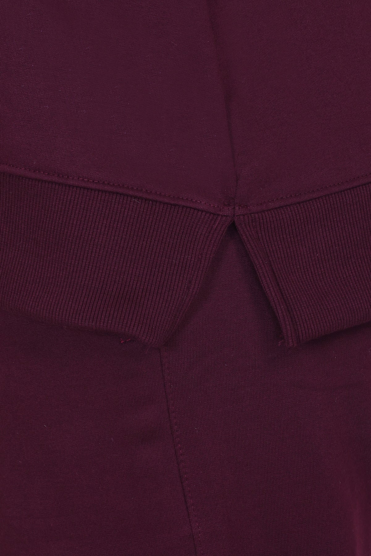 Women’s Cotton Fleece Co-Ord Set – Winter Wear-Wine