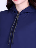Women’s Winter Hooded Jacket – Bonded Dri-Fit with Fleece Lining