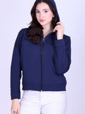 Women’s Winter Hooded Jacket – Bonded Dri-Fit with Fleece Lining