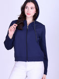 Women’s Winter Hooded Jacket – Bonded Dri-Fit with Fleece Lining