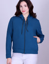 Women’s Winter Hooded Jacket – Bonded Dri-Fit with Fleece Lining