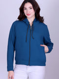 Women’s Winter Hooded Jacket – Bonded Dri-Fit with Fleece Lining