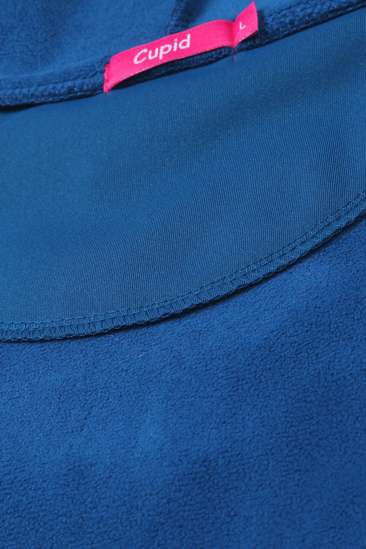 Women’s Cotton Fleece Co-Ord Set – Winter Wear-Teal Blue