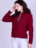 Women’s Winter Hooded Jacket – Bonded Dri-Fit with Fleece Lining