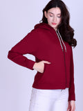 Women’s Winter Hooded Jacket – Bonded Dri-Fit with Fleece Lining