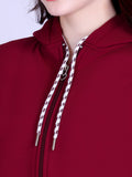 Women’s Winter Hooded Jacket – Bonded Dri-Fit with Fleece Lining