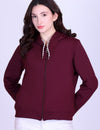 Women’s Winter Hooded Jacket – Bonded Dri-Fit with Fleece Lining
