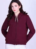 Women’s Winter Hooded Jacket – Bonded Dri-Fit with Fleece Lining