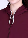Women’s Winter Hooded Jacket – Bonded Dri-Fit with Fleece Lining