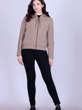 Women’s Winter Hooded Jacket – Bonded Dri-Fit with Fleece Lining