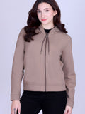 Women’s Winter Hooded Jacket – Bonded Dri-Fit with Fleece Lining