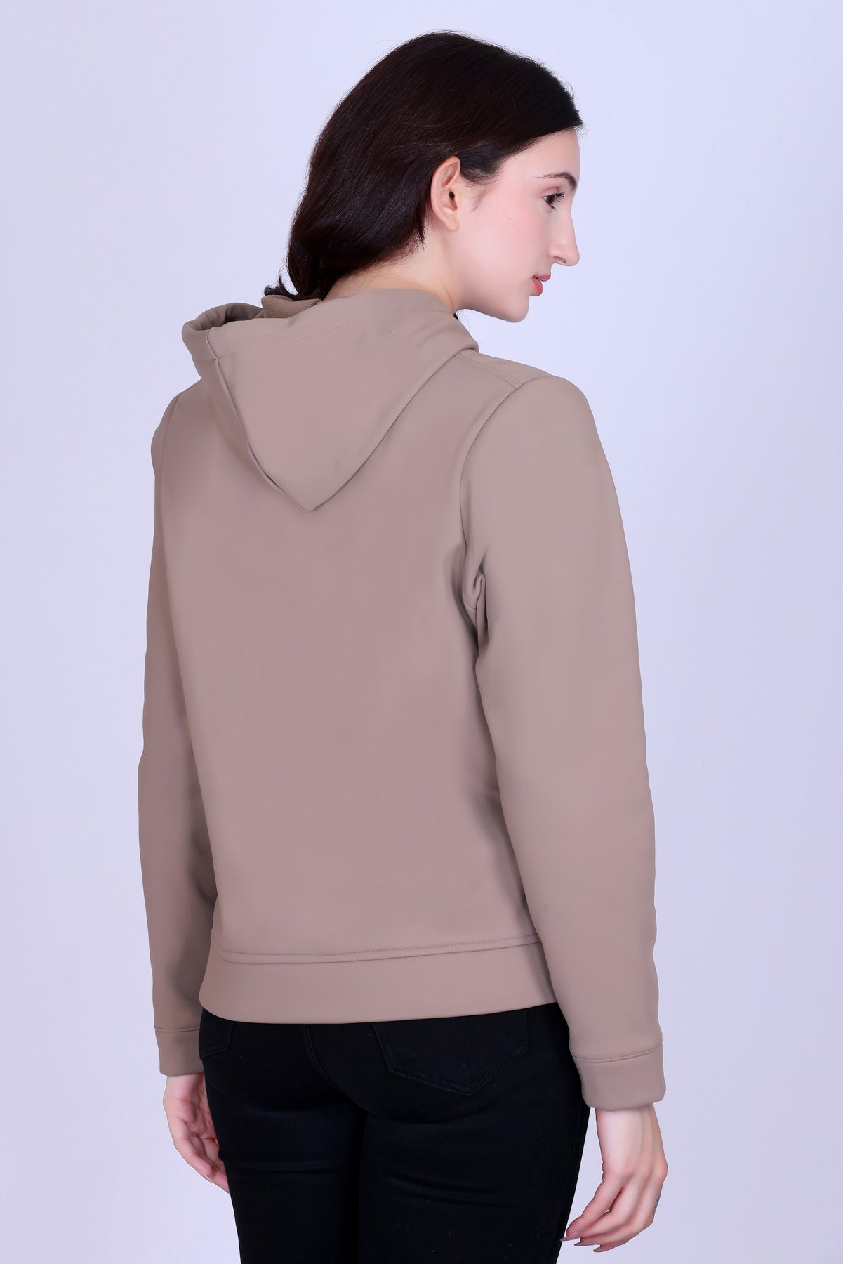 Women’s Winter Hooded Jacket – Bonded Dri-Fit with Fleece Lining