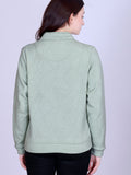 Women’s Winter Fleece Zip-Up Jacket (Stand Collar)