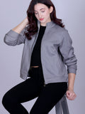Women’s Winter Fleece Zip-Up Jacket (Stand Collar)