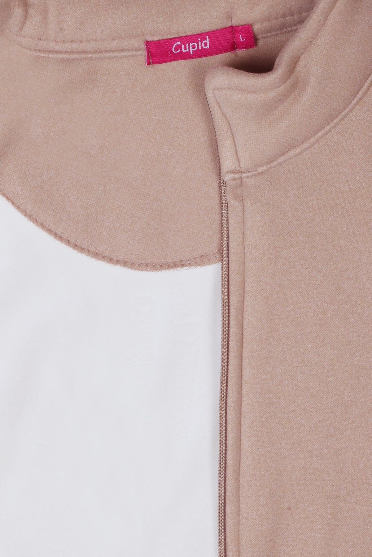 Women’s Winter Fleece Zip-Up Jacket (Stand Collar)