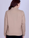 Women’s Winter Fleece Zip-Up Jacket (Stand Collar)