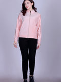 Women’s Winter Fleece Zip-Up Jacket (Stand Collar)