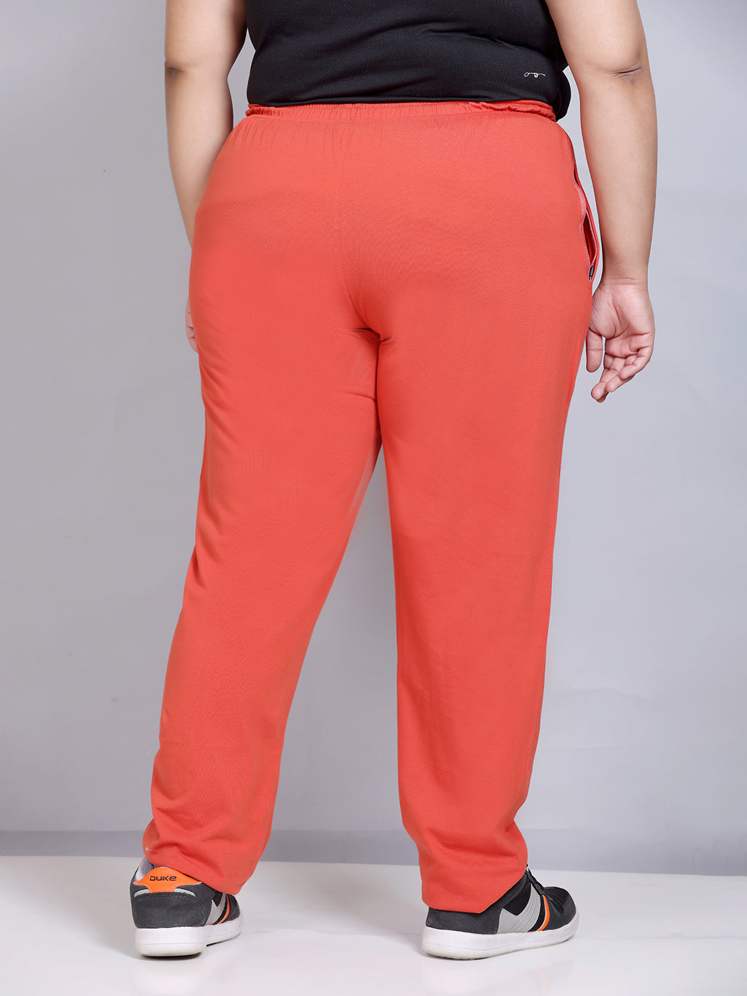 Grey Cotton Pants For Women PSW-4690 | Plus Size Clothing in Pakistan