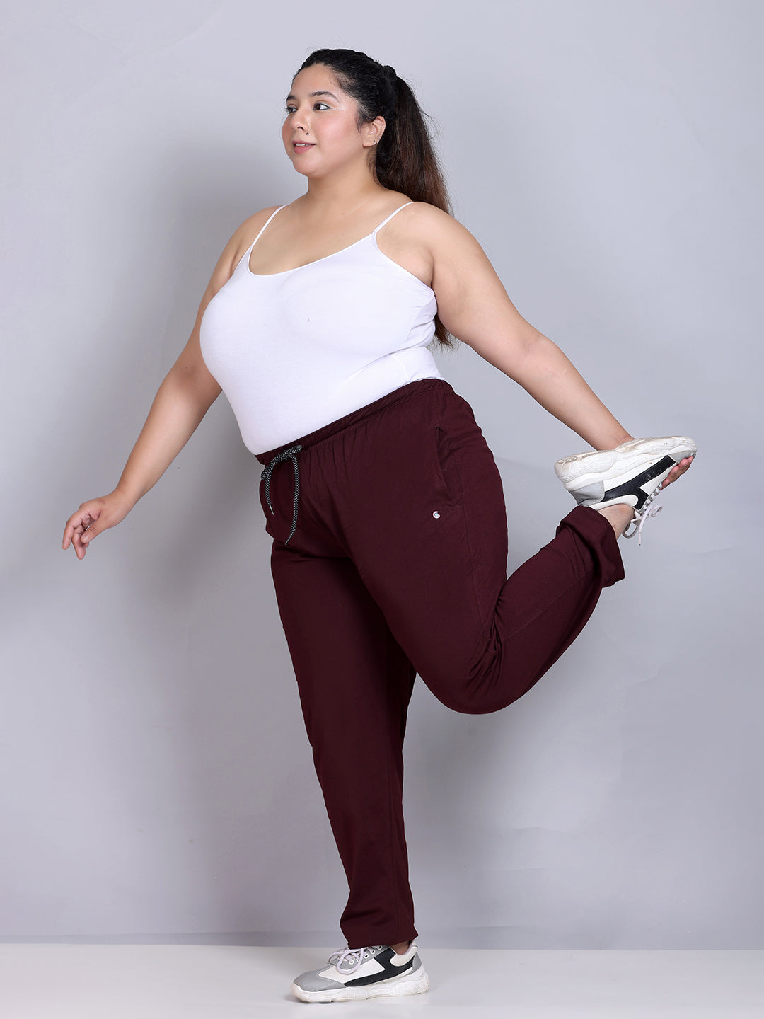 Cotton Track Pants For Women Pack of 3 (Pink/Persian & Wine )