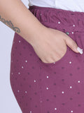 Plus Size Capri For Women - 3/4 Printed Capri (3X-7XL)