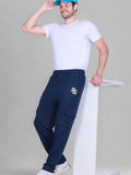 Jinxer Men's Loop Knit Cargo Trackpants-Teal (M TO 5XL Sizes)