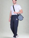 Jinxer Men's Loop Knit Cargo Trackpants-D.Grey (M TO 5XL Sizes)