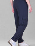 Jinxer Men's Loop Knit Cargo Trackpants-D.Grey (M TO 5XL Sizes)