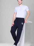 Jinxer Men's Loop Knit Cargo Trackpants-French Navy(M TO 5XL Sizes)