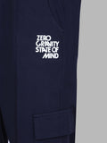 Jinxer Men's Loop Knit Cargo Trackpants-French Navy(M TO 5XL Sizes)