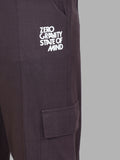 Jinxer Men's Loop Knit Cargo Trackpants-Mocha(M TO 5XL Sizes)