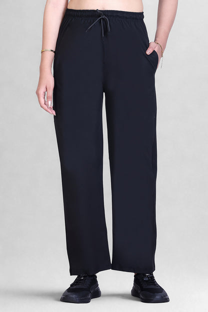 Relaxed Fit Straight Leg Lounge Pants with Pockets  (Sizes: M to XXL)