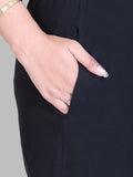 Relaxed Fit Straight Leg Lounge Pants with Pockets  (Sizes: M to XXL)