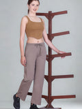 Relaxed Fit Straight Leg Lounge Pants with Pockets  (Sizes: M to XXL)
