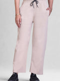 Relaxed Fit Straight Leg Lounge Pants with Pockets  (Sizes: M to XXL)