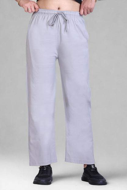 Relaxed Fit Straight Leg Lounge Pants with Pockets  (Sizes: M to XXL)