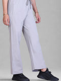 Relaxed Fit Straight Leg Lounge Pants with Pockets  (Sizes: M to XXL)