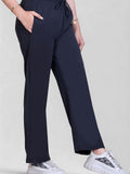 Relaxed Fit Straight Leg Lounge Pants with Pockets  (Sizes: M to XXL)