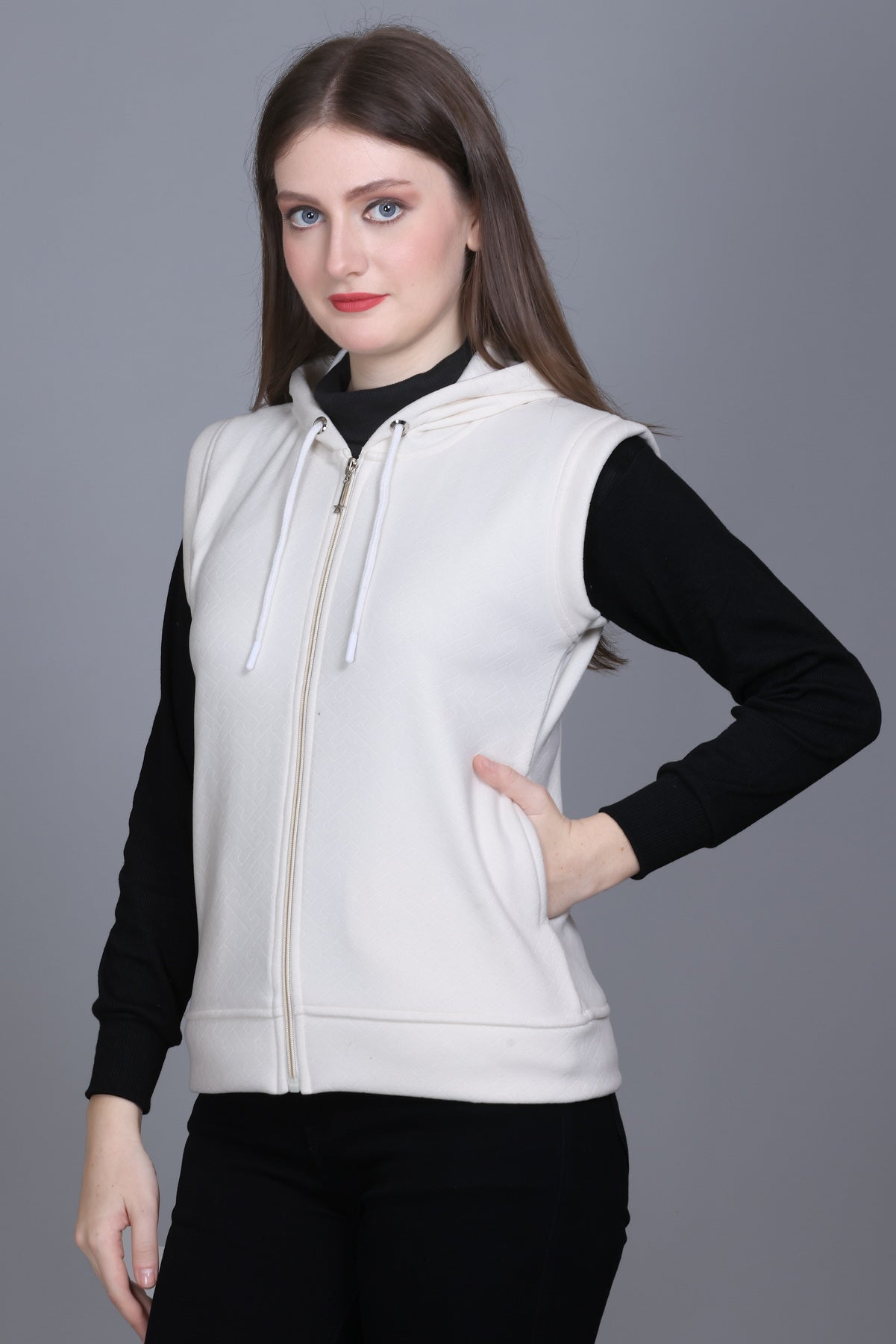 Winter Wear Sleeveless Sweatshirt