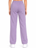 Girls' Relaxed Fit Cotton Track Pants for 11–14 Years
