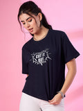 Women's Loose Fit Printed T-shirt